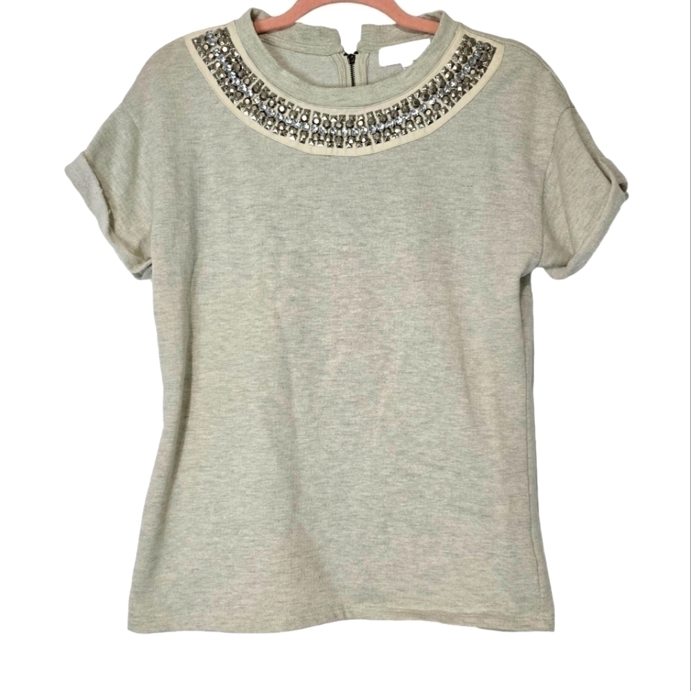 Jaye.e. Embellished Blouse